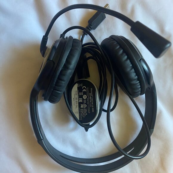 Microsoft LifeChat LX-3000 Digital USB Headset Headphones Microphone Model 1084 - Picture 1 of 7